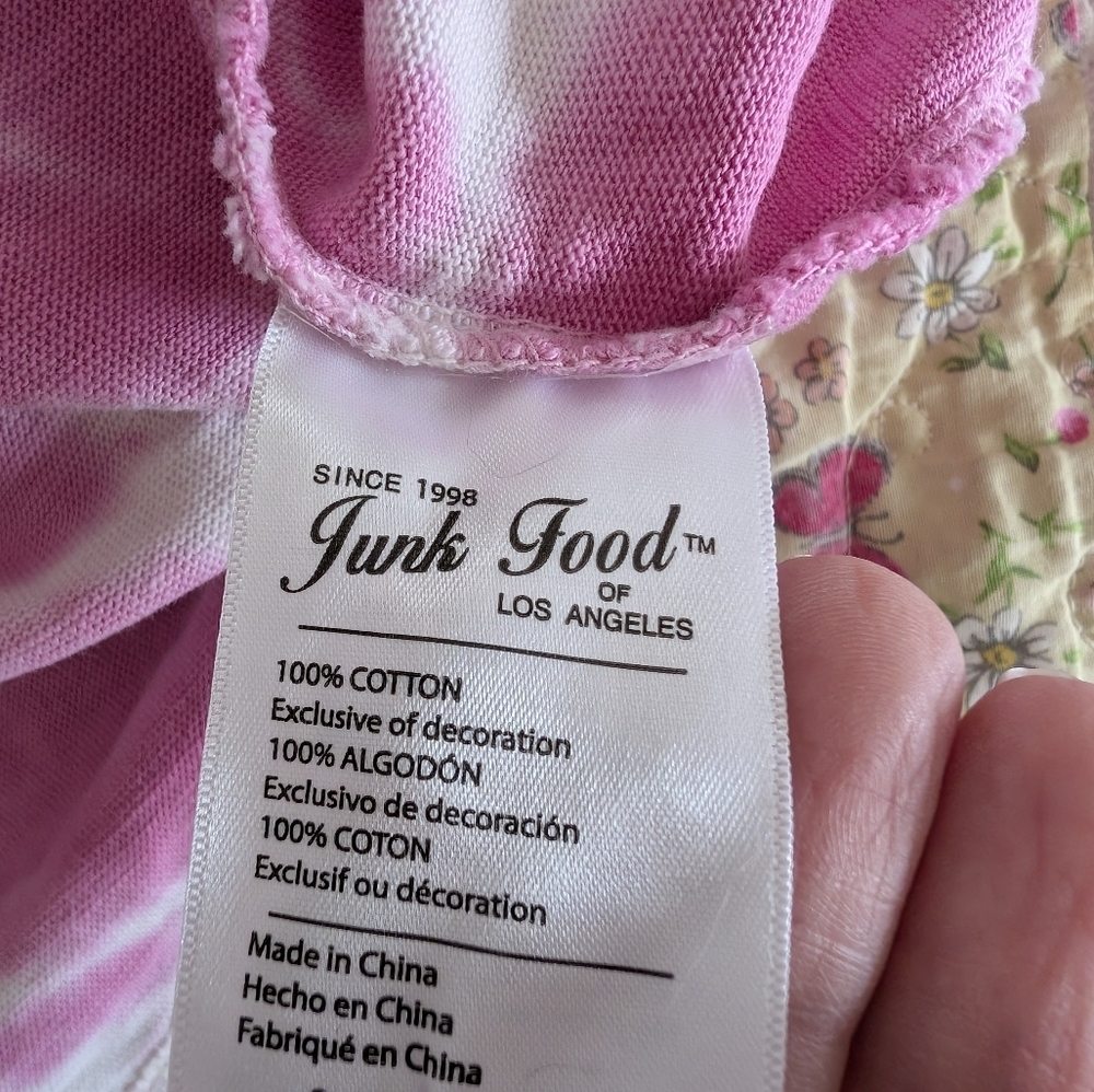 NWOT Junk Food David Bowie Tie-Dye Graphic Tee - Picture 6 of 6